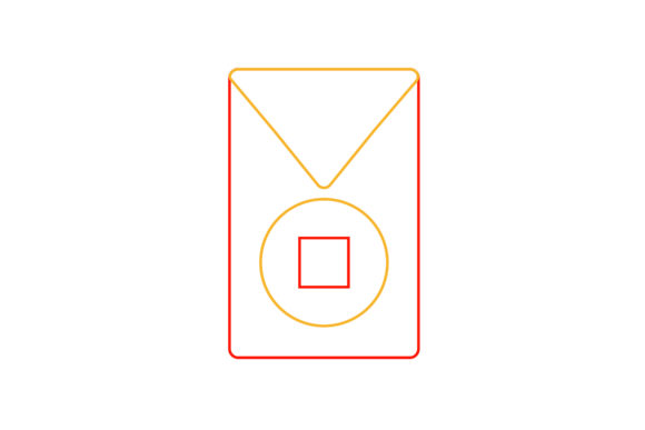 Chinese New Year Angpao Color Lines -02: Festive Vector Design Asset