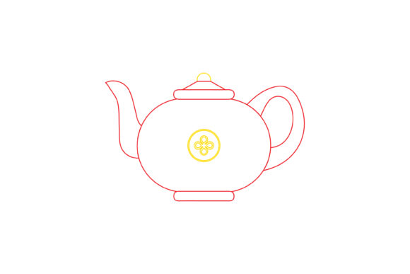Chinese New Year Teapot Color Line: A Designer's Guide to Festive Typography