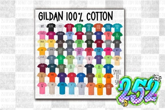 Gildan 5000 Color Chart: Your Guide to Choosing the Perfect T-Shirt Hue