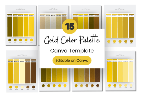 Gold Color Palette With Hex Codes: A Designer's Guide to Luxury Branding