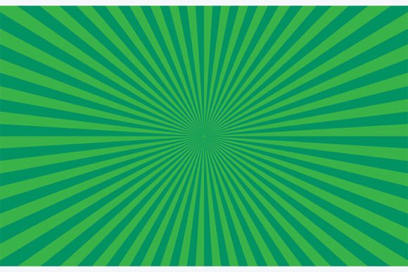 Green Sunburst Patterns: Dynamic Design Energy