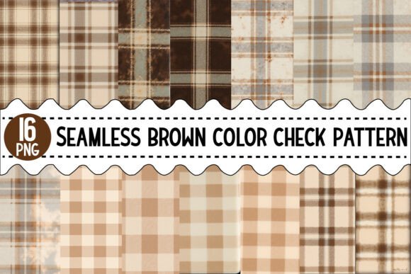Seamless Brown Color Check Pattern: A Designer's Guide to Warmth and Versatility