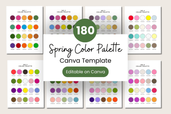 Spring Color Palette with Hex Codes: A Fresh Set for Your Projects