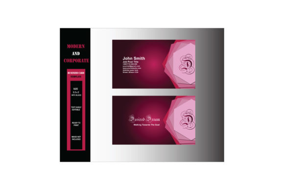 Stand Out With a Red Color Business Card Template