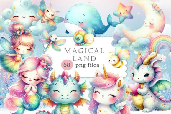 Watercolour Magical Land Cute Animals: A Designer’s Guide to Whimsy